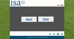 Desktop Screenshot of isa-sponsoring.com